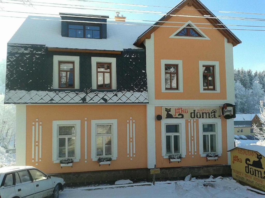 Jako Doma Albrechtice v Jizerskych horach Buitenkant foto